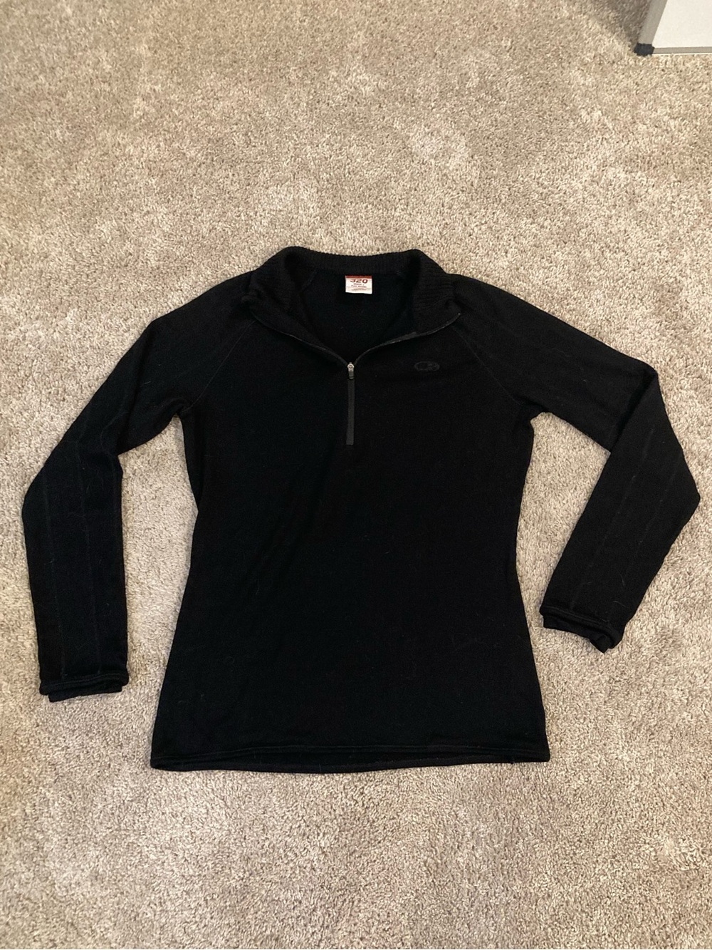 Icebreaker 320 wool quarter zip